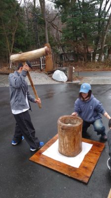 サスビナブルビレッジ もちつき大会