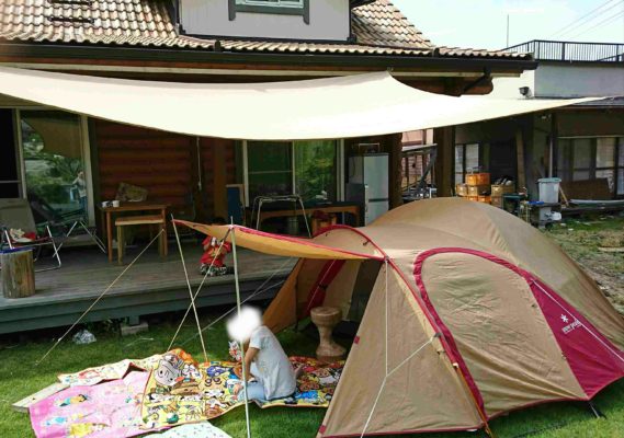 家キャンプ